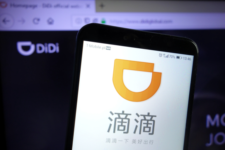 Mobilní aplikace Didi Global. Čínská taxislužba