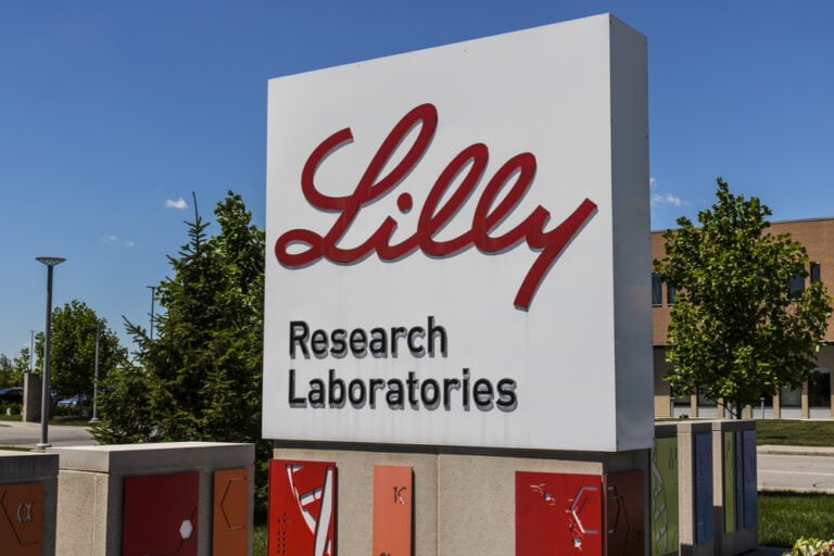 logo farmaceuticke spolecnosti eli lilly, akcie eli lilly