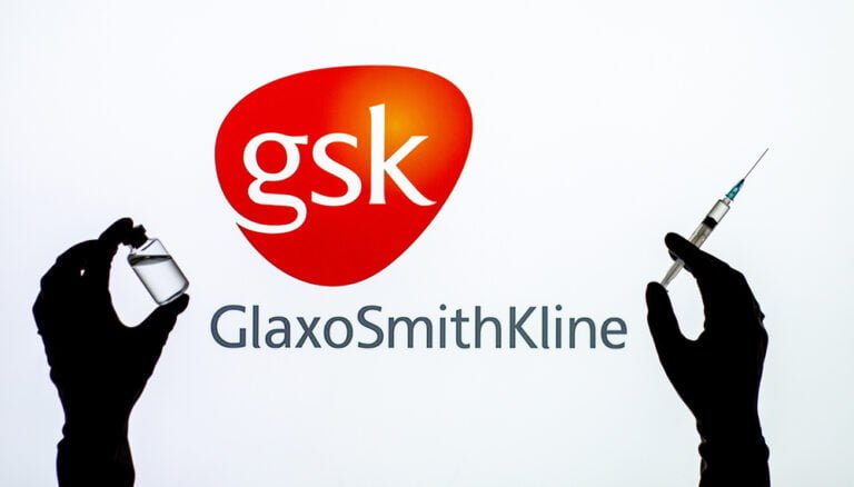 britska farmaceuticka spolecnost gsk a jeji logo