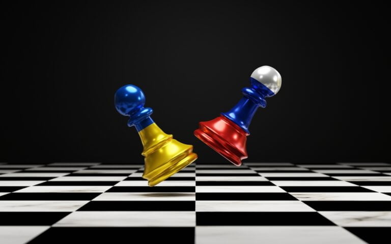 sachy a zpodobneni konfliktu mezi ukrajinou a ruskem