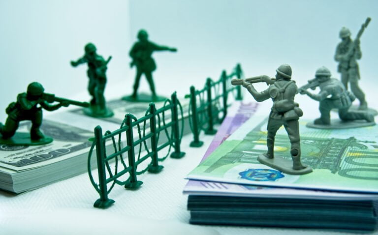 akciove tituly a valecny konflikt