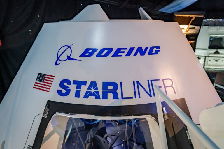 Vesmírná kapsle Starliner od společnosti Boeing