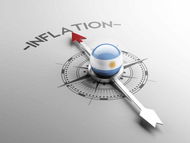 Argentina a inflace, koncept rostoucí míra inflace
