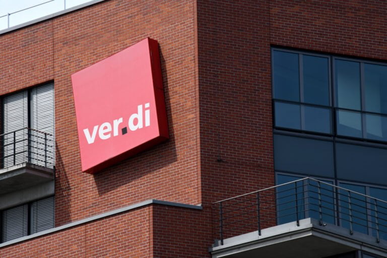 Sídlo odboru Verdi, německý odborový svaz sjednocených služeb v Berlíně