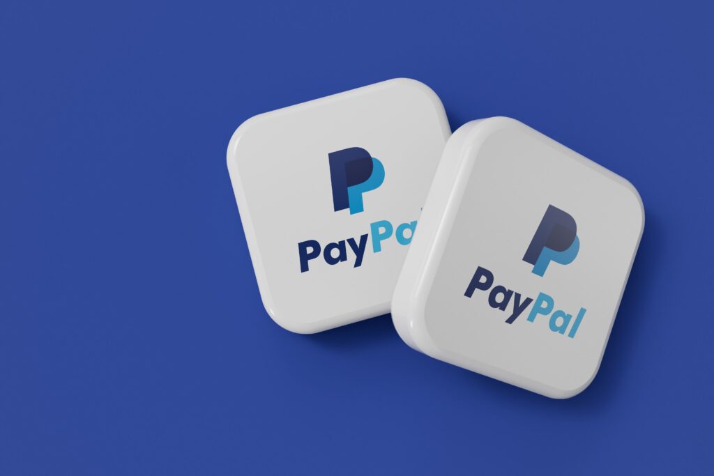 Paypal online payment service provider company logo